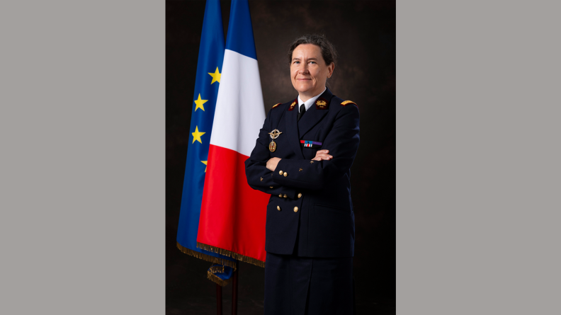 Médecin général inspecteur Nathalie KOULMANN, officier général dédié aux blessés au sein du SSA