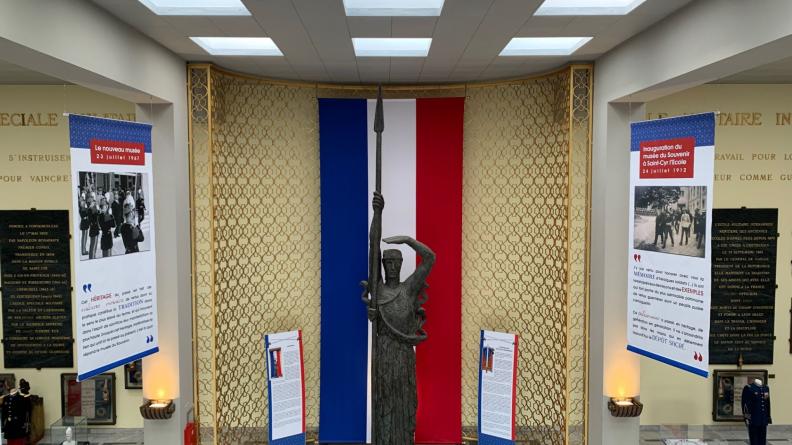Scupture d'un officier