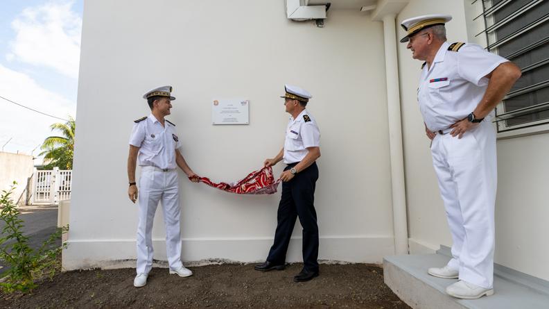 Inauguration des bâtiments dédiés aux familles de militaires en Polynésie française
