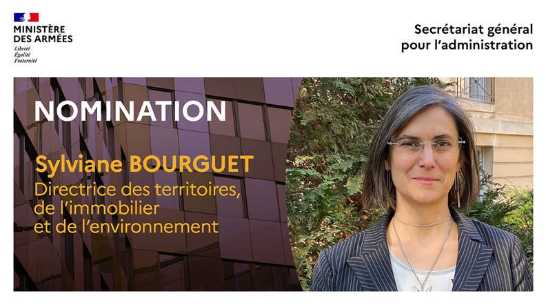 DTIE : nomination de madame Sylviane Bourguet