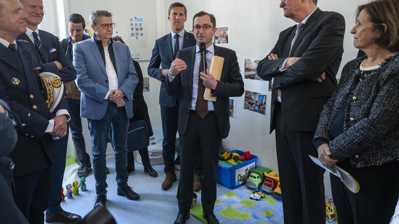 Thibaut de Vanssay inaugure un relais petite enfance et pose la première pierre d’une crèche