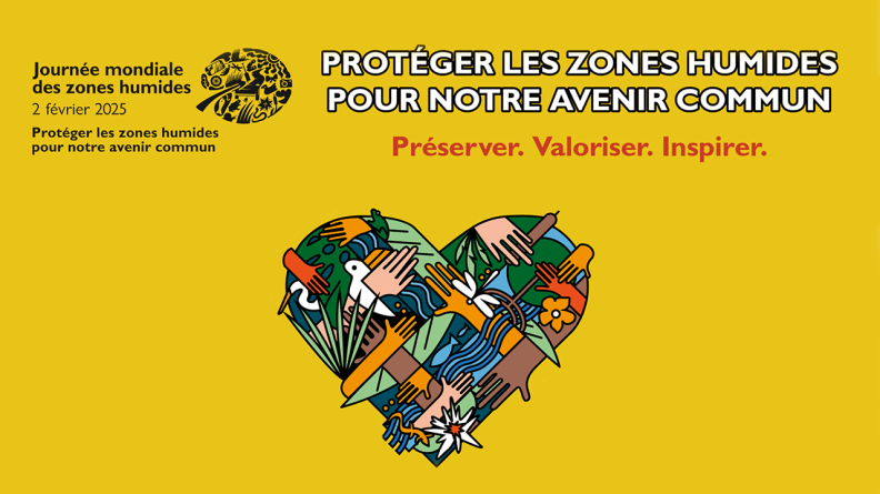 La Journée mondiale des zones humides est célébrée depuis le 2 février 1971