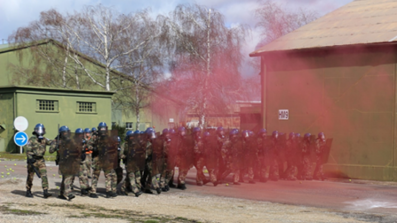 1100 élèves gendarmes formés chaque année à Dijon-Longvic