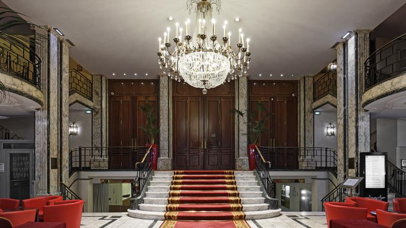 Le hall du CNA