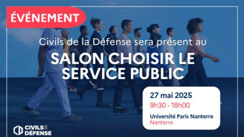 Civils de la Défense au Salon "Choisir le Service public" Civils de la Défense au Salon "Choisir le Service public"