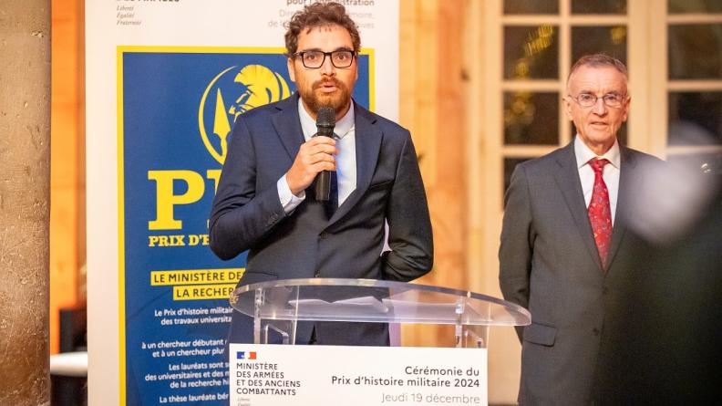 Olivier Aranda, auteur de la thèse "La marine de la République à Brest et dans l’Atlantique"
