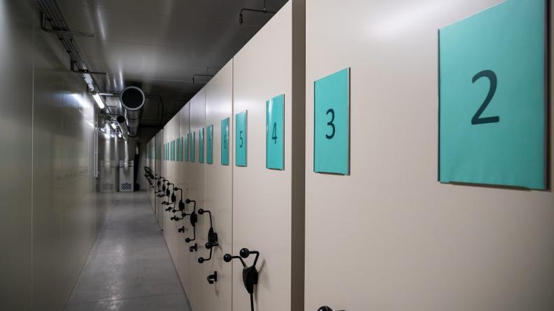 700 000 boîtes d’archives papier et 110 000 ouvrages ont été déplacés