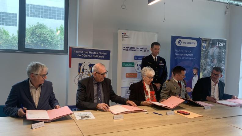  La soirée Défense et Economie était organisée dans les locaux de la CCI à Brive