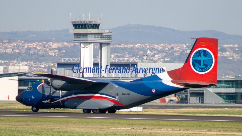 Transall C-160 à l'AIA de Clermont-Ferrand