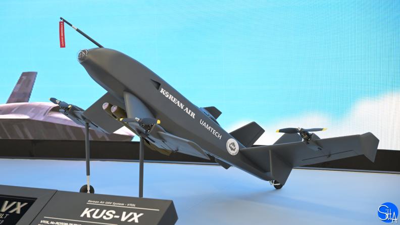 Le drone de combat VTOL KUS-VX de Korean Air