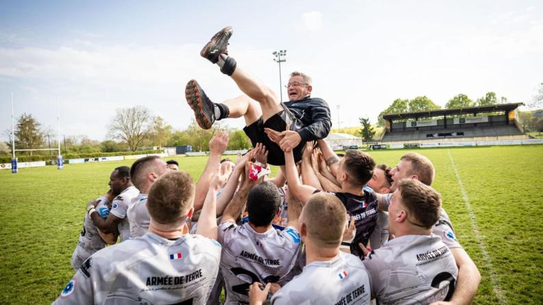 L'armée de Terre est championne du monde militaire de rugby 2023