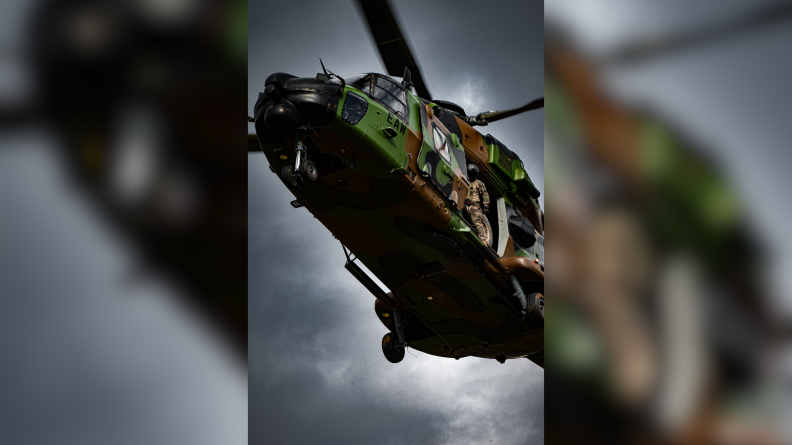 L'hélicoptère NH-90 sur l'exercice Kurun 25
