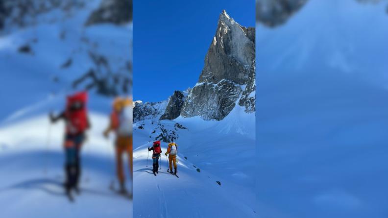 Ascension de trois faces nord du massif du Mont Blanc en trois jours