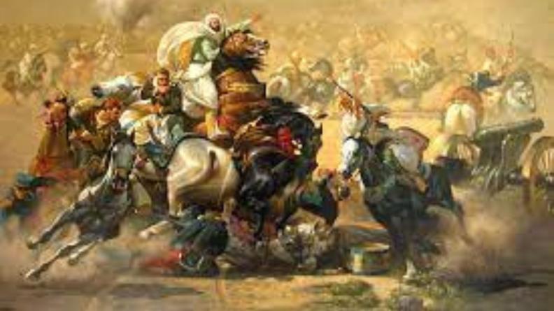 La bataille de Sidi-Brahim.
