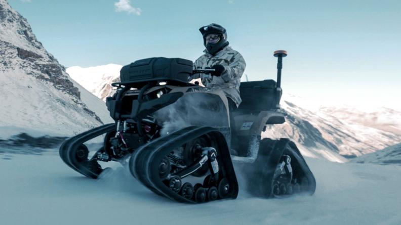 Test du Quad dans le massif des Cerces – 2020