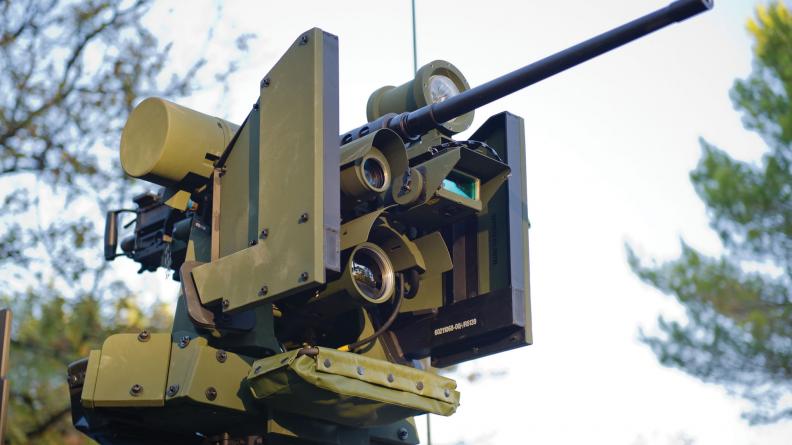 Tourelleau téléopéré
