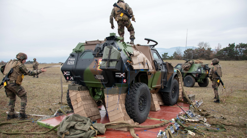 Exercice Orion : action aéroportée