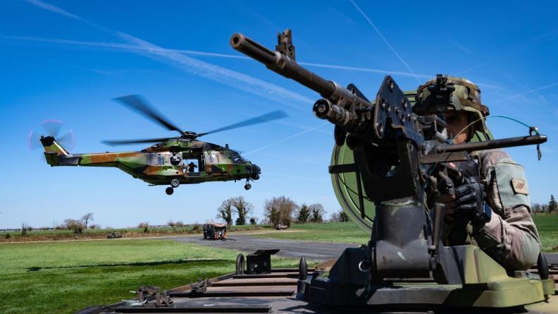 Exercice Bellérophon : le 5e RHC s’entraîne en haute intensité