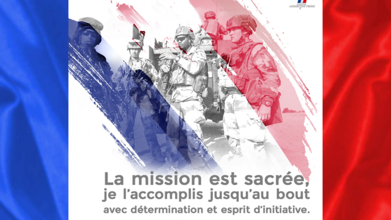 La mission est sacrée, je l’accomplis jusqu’au bout avec détermination et esprit d’initiative.