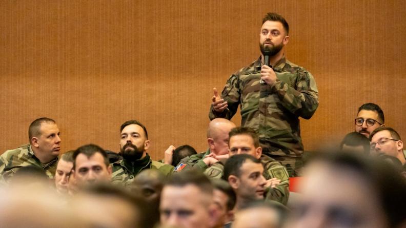 La journée des présidents des engagés volontaires de l’armée de Terre