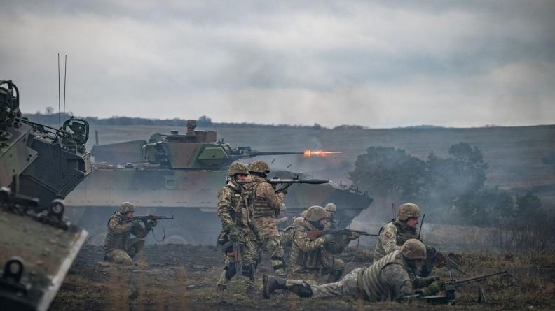 Tirs conjoint français roumain exercice Black Scorpion