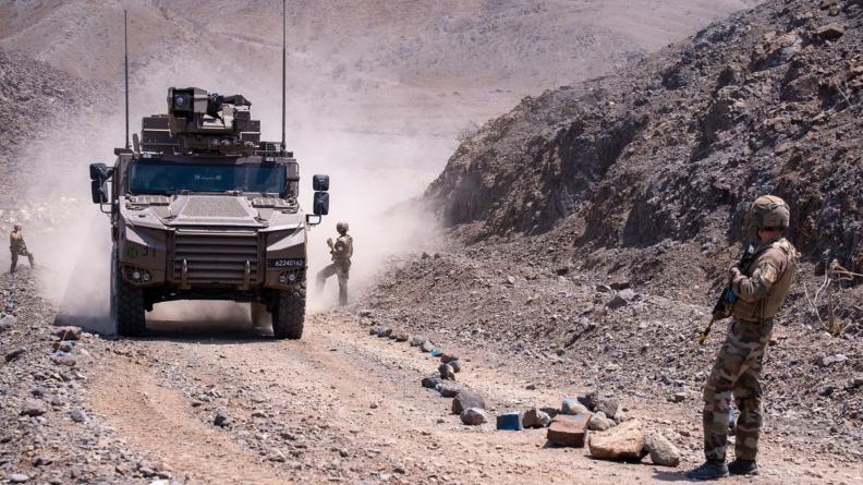Déploiement du premier Serval à Djibouti