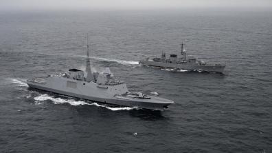 L’Auvergne conduit un exercice bilatéral avec la marine bulgare