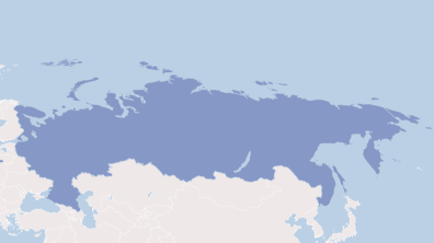 Carte de la Russie