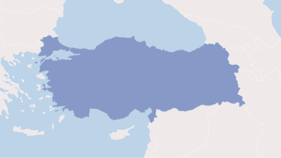 Carte de la Turquie