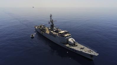 Fin de mandat EUNAVFORMED IRINI pour le Commandant Blaison