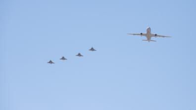 Arrivée de la relève pour les Rafale de la base aérienne projetée au Levant