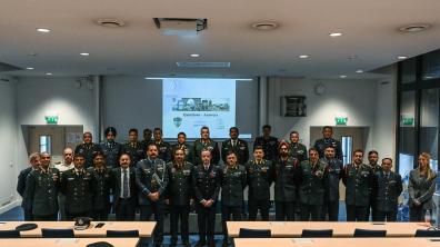 La délégation indienne du College of Defense Management
