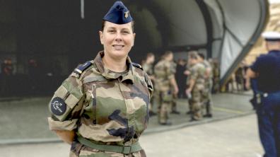 Portrait de l'adjudant-chef Virginie