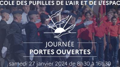 bandeau de présentation de l'École des pupilles de l'Air.