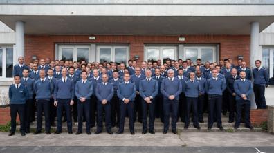 Photo de groupe du BAAAP sur la BA 123