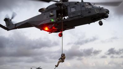  Mission d'aérocordage lors de l'exercice "Athena 2023"