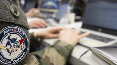 Aviateurs francais lors de l'exercice AsterX2023