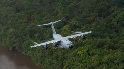L’A400M Atlas en appui aux forces de souveraineté en Guyane