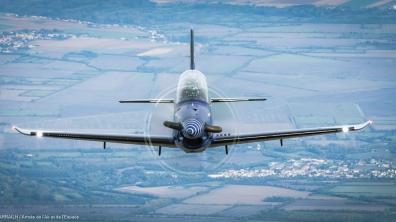 PC-21 vu de face