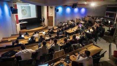 Conférence lors de la Space Advanced Course, avril 2024