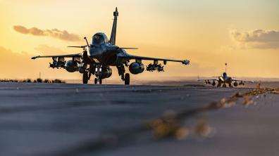 Rafale de l'armée de l'Air et de l'Espace déployés pendant l'opération CHAMMAL