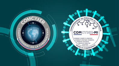 Logos du COMCYBER et du COMCYBER-MI
