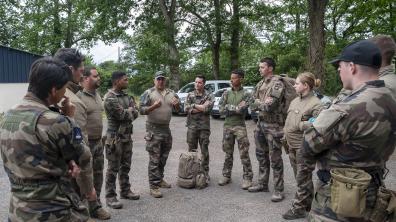 Stage de préparation opérationnelle du Groupement de la cyberdéfense des armées (GCA)