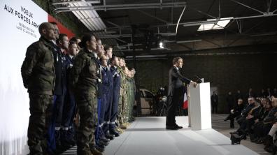 Vœux aux armées au quartier Leschi à Cesson-Sévigné