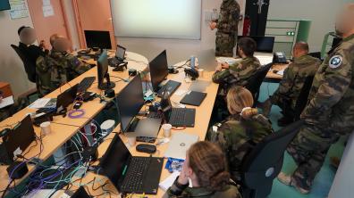 Briefing d'activités durant l'exercice TAMERLAN