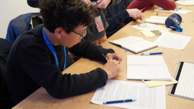 Stagiaires de 3e au Commandement de la cyberdéfense
