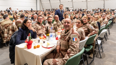 Visite du Président sur la BAP H5 