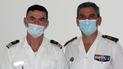 DICOM-GSBDD Nouvelle-Calédonie : Entretien du CRC1 Stéphane avec le chef d’état-major...