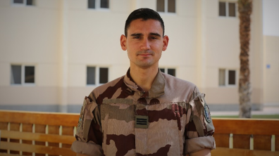 Le CR1 Alexis, officier de liaison CIAO pour l’opération CHAMMAL