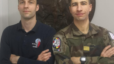 Les commissaires Adrien et Thomas à Cincu 